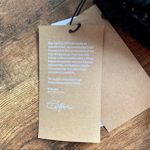 Telfar x UGG Black Small Bag - Picture 15 of 16